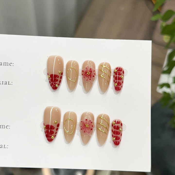 Press-On Nail Art