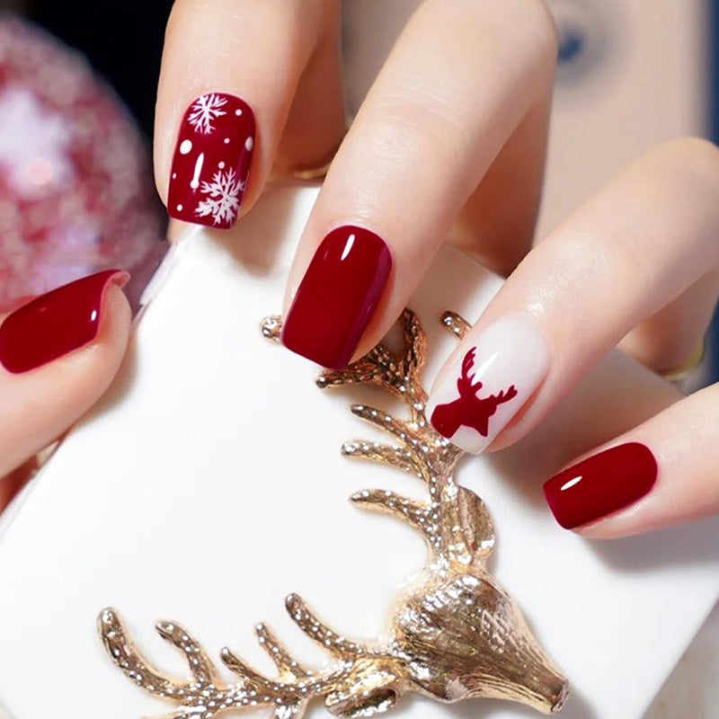 Artificial Christmas Art Nails Stornfield