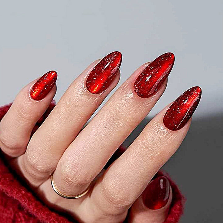 Artificial nail set with glossy design Stornfield