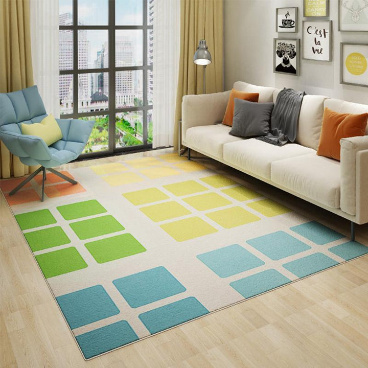 Geometric Pattern Area Rug Stornfield