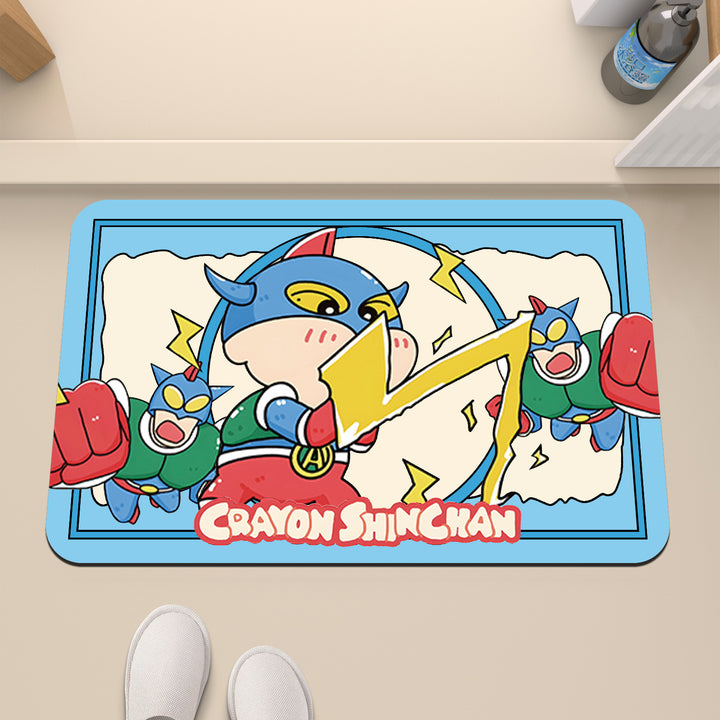 Cartoon Character Themed Bath Mat
