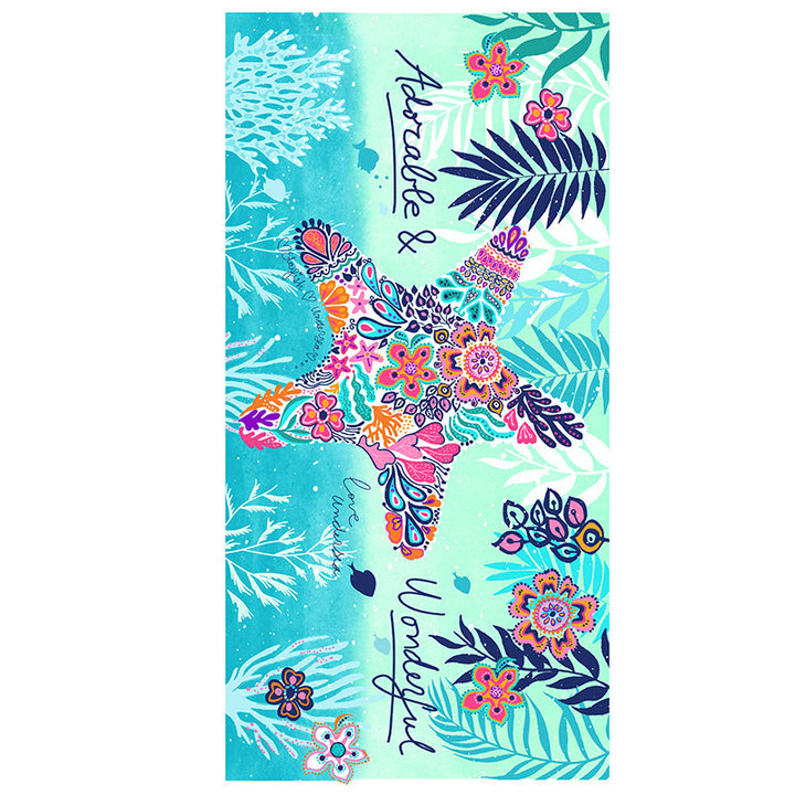 WoTropical Flamingo Beach Towel Stornfield