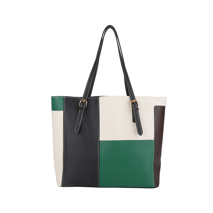 Stylish Color Block Tote Bag Stornfield