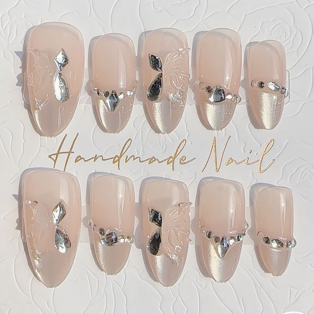 Artistic Press-On Nail Design Stornfield 1789803418