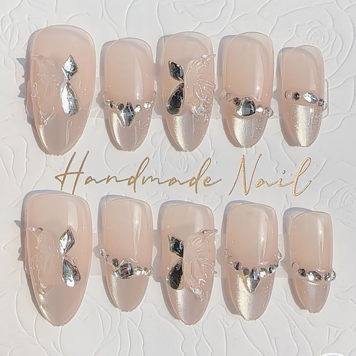 Artistic Press-On Nail Design Stornfield 1789803418