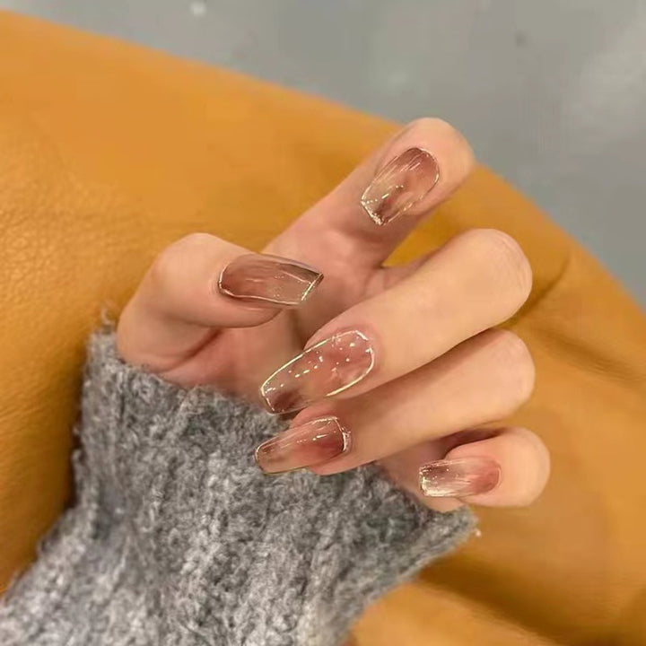 Glossy Acrylic Press-On Nail Extensions Stornfield