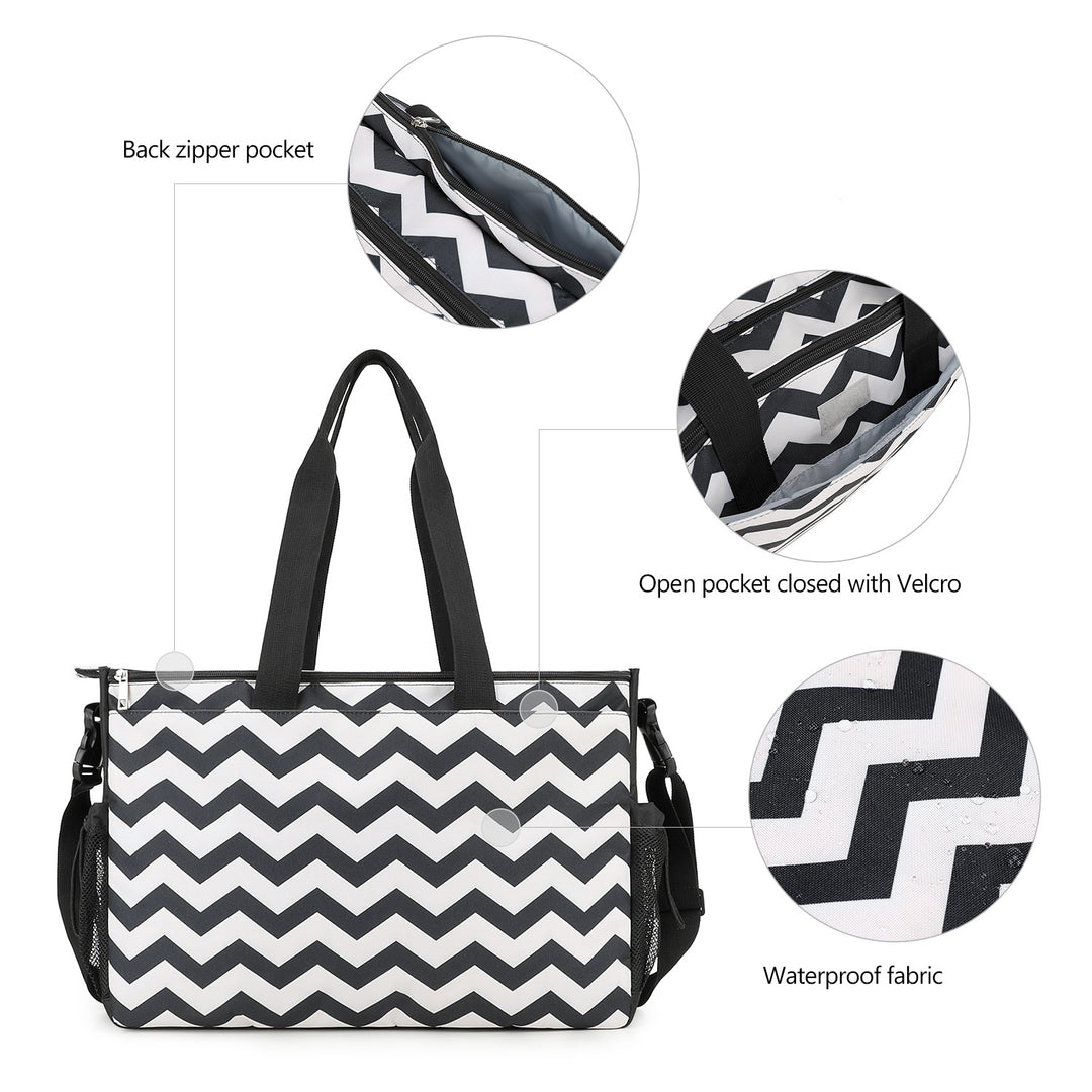 Multi-functional tote bag with structured design Stornfield