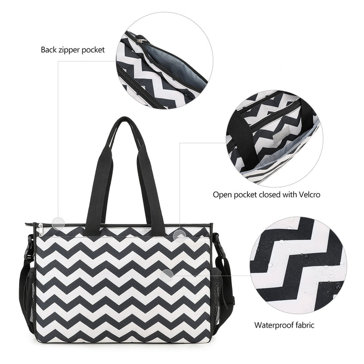 Multi-functional tote bag with structured design Stornfield