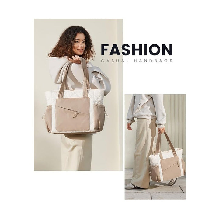 Stylish and Functional Tote Bag with Separate Cosmetic Bag Stornfield