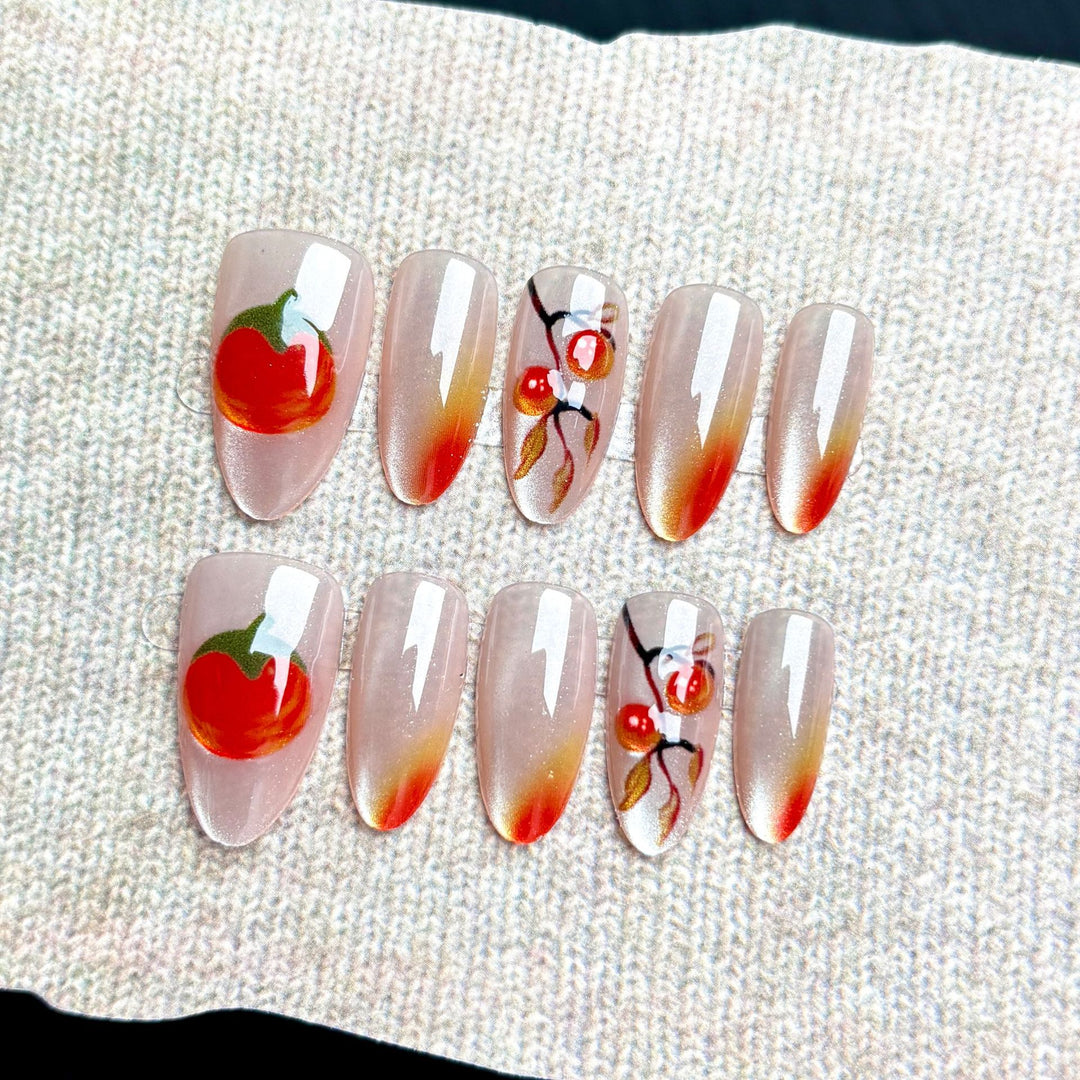 Artistic Press-On Nails