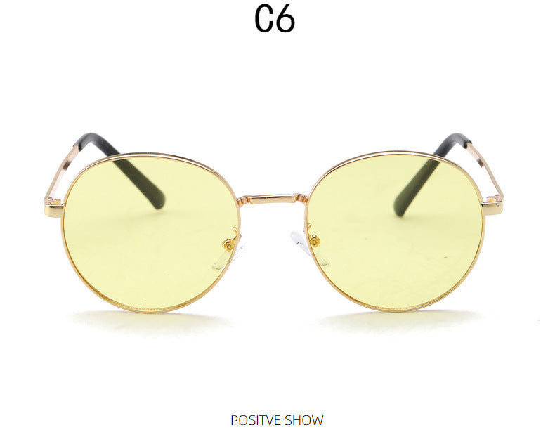 Women's fashionable sunglasses with mirrored gradient Stornfield