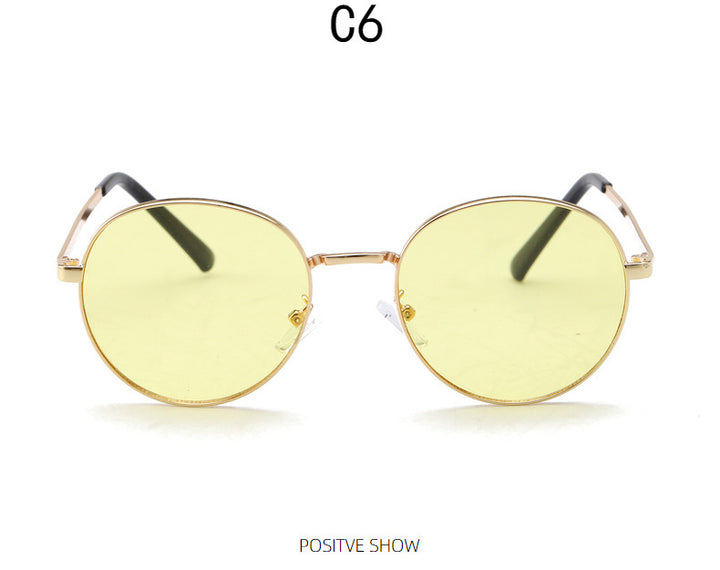 Women's fashionable sunglasses with mirrored gradient Stornfield