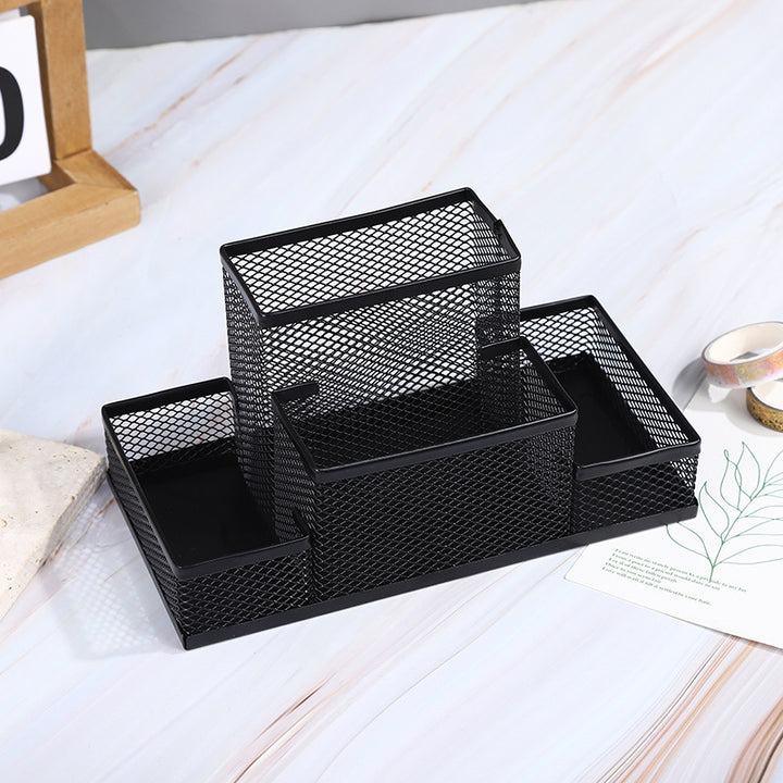 Multi-Compartment Wire Mesh Organizer Stornfield