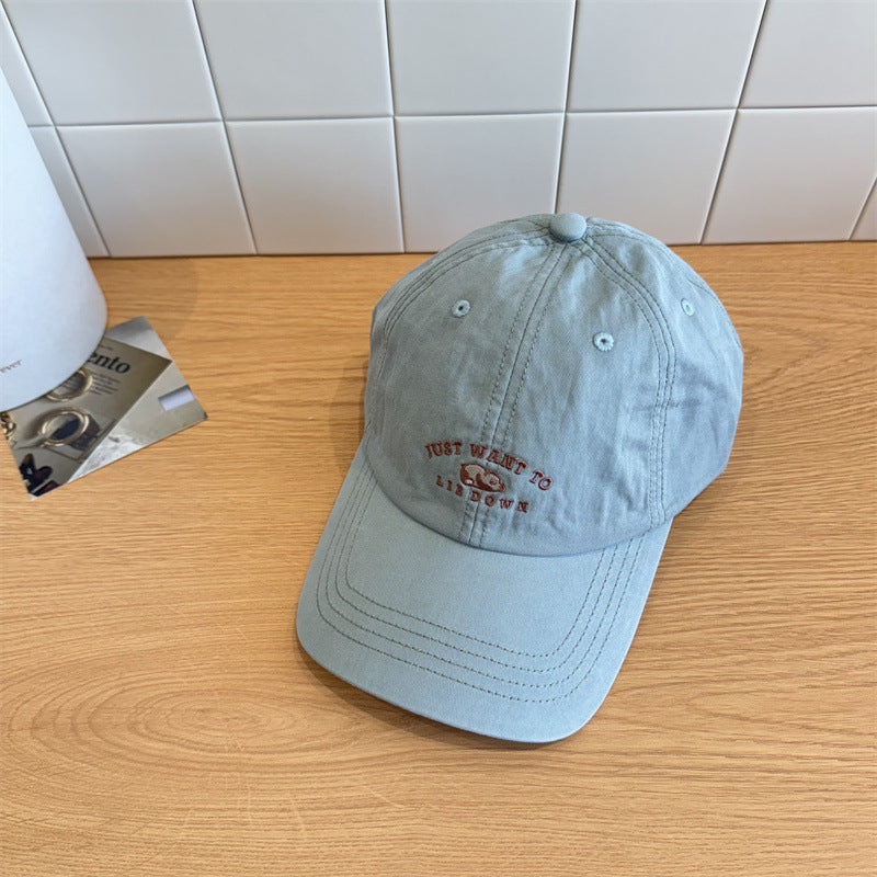 Women's Casual Embroidered Adjustable Baseball Cap Stornfield