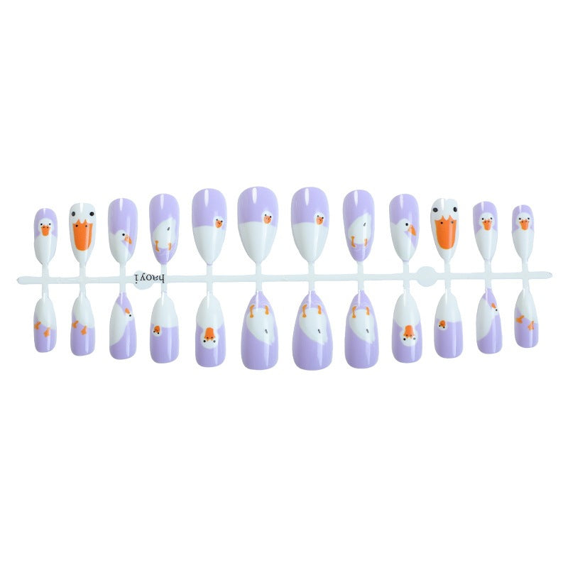 Artificial fingernails with animal design Stornfield