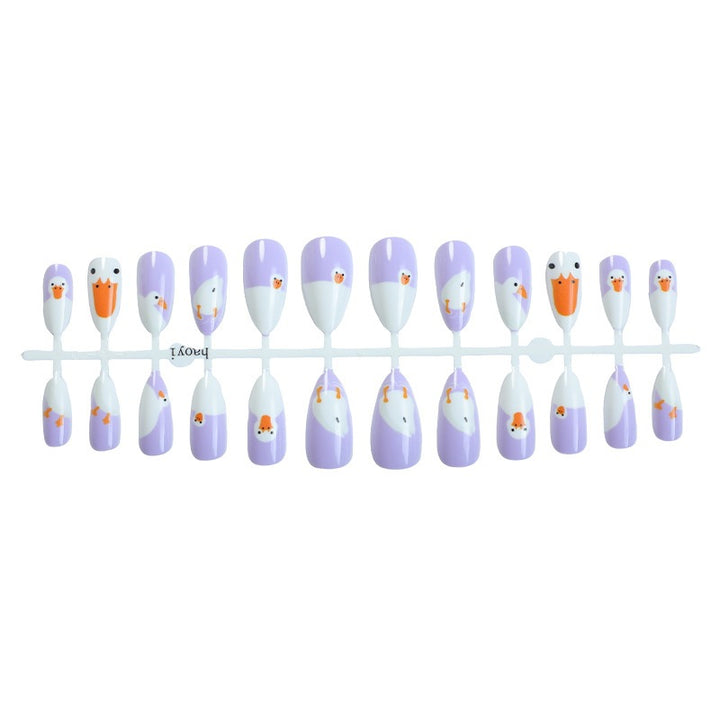 Artificial fingernails with animal design Stornfield