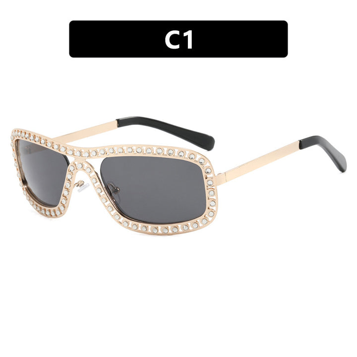 Women’s fashionable sunglasses with sparkling frame Stornfield