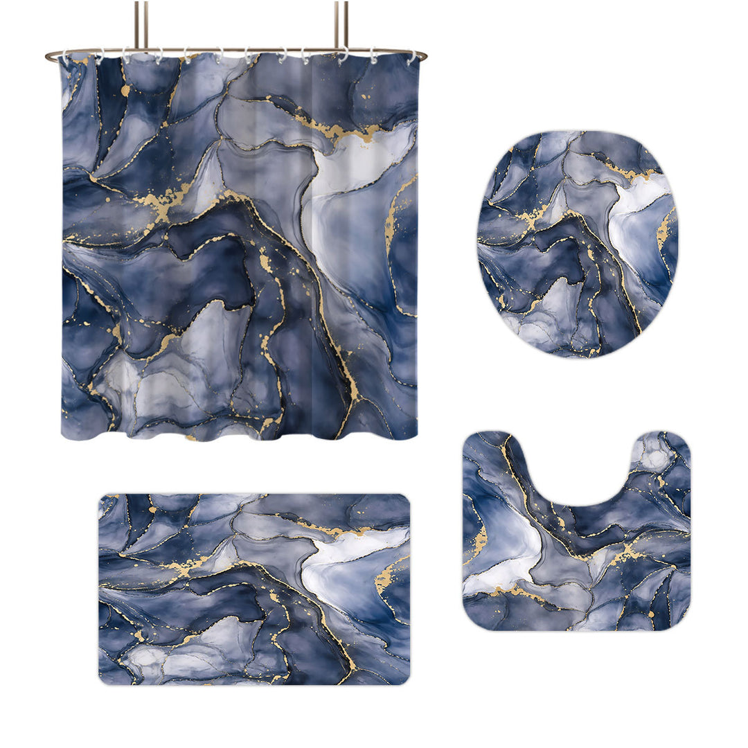 Digital Floral Theme Bathroom Décor Set Stornfield