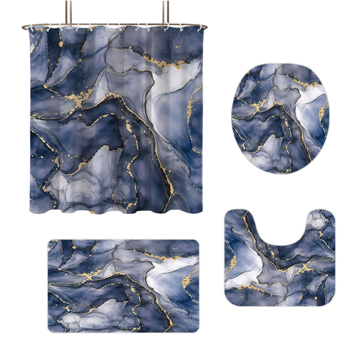 Digital Floral Theme Bathroom Décor Set Stornfield