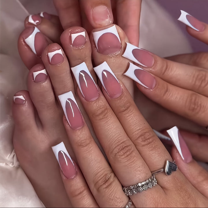Stylish Press-On Nail Art Set Stornfield