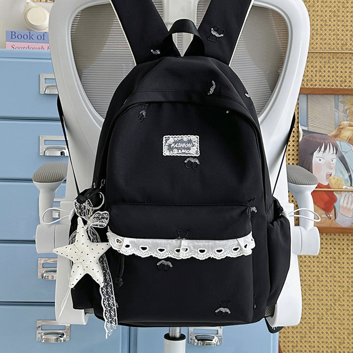 Charming Embroidered Backpack Stornfield