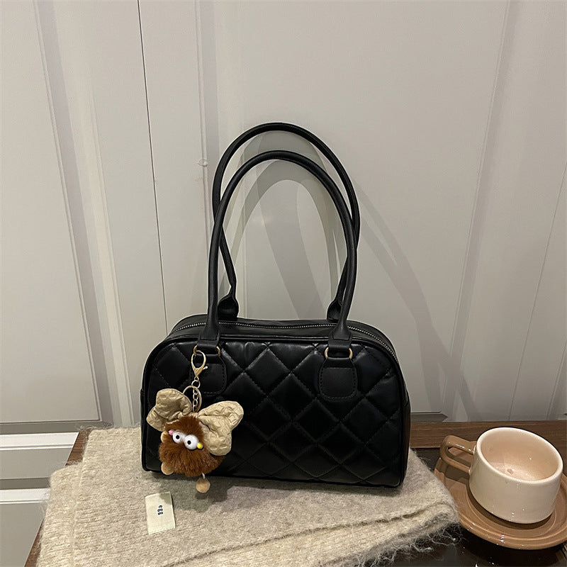 Quilted Faux Leather Handbag Stornfield