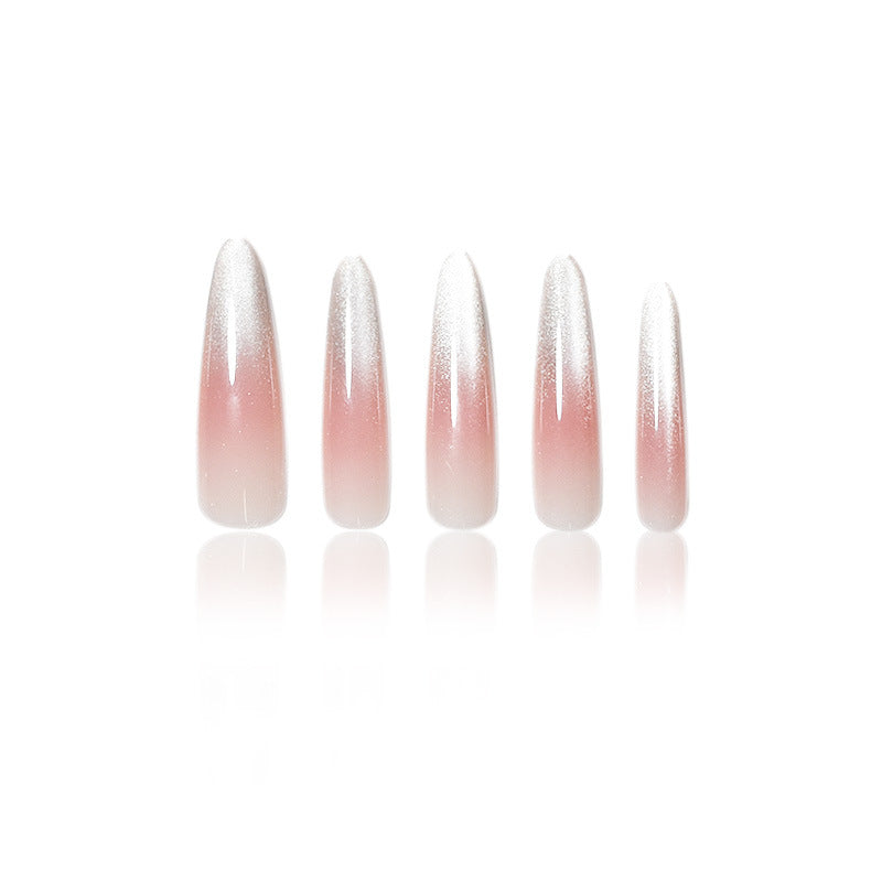 Elegant Glittery Acrylic Nail Extensions Stornfield