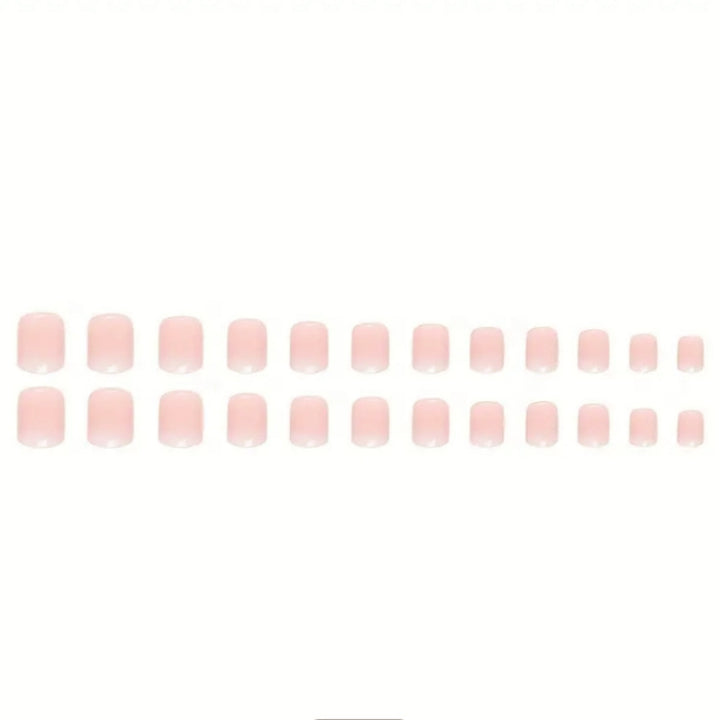 DIY Natural French Tip Press-On Nails Stornfield