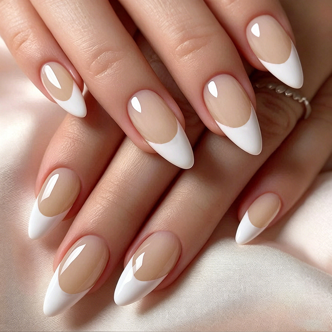Stylish artificial nails with elegant tips Stornfield