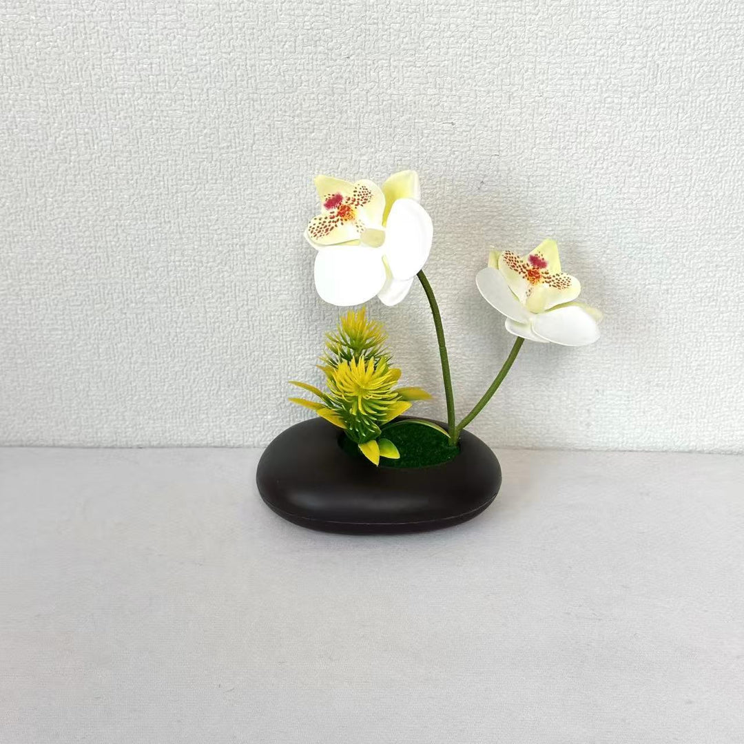 Elegant Orchid Decorative Planter