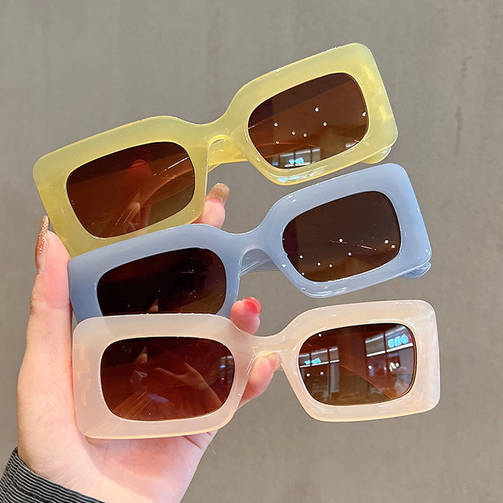 Bold Oversized Square Frame Sunglasses Stornfield