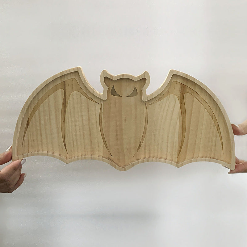 Decorative Wooden Bat Wall Art