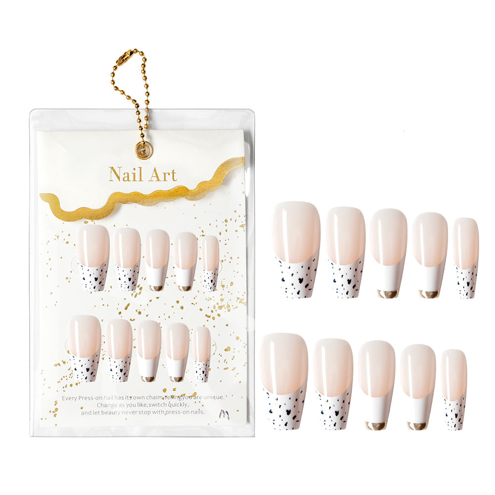 French Tip Decorative Nail Set Stornfield