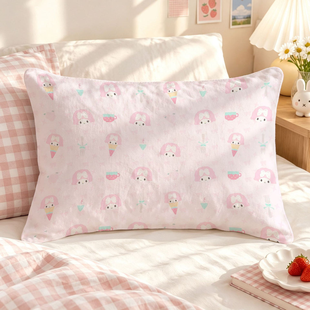 Cartoon Ice Cream Printed Pillow