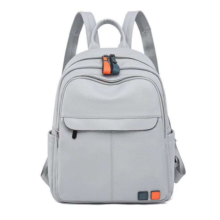 Leather Multi-Compartment Backpack Stornfield
