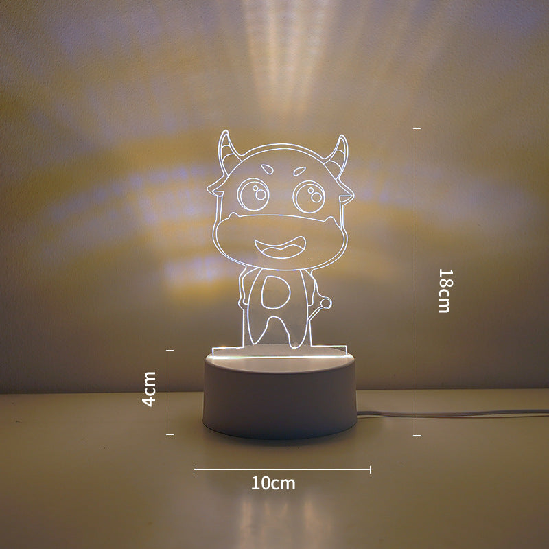 LED Tiger Figure Decorative Lamp