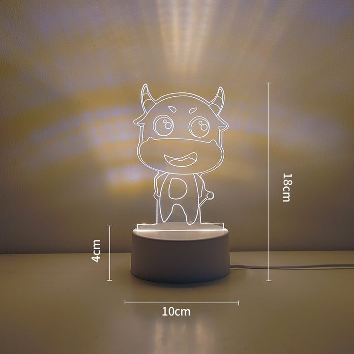 LED Tiger Figure Decorative Lamp