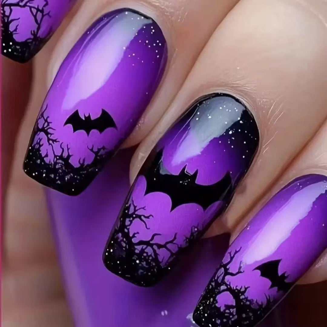 Acrylic nail set with Halloween motif Stornfield