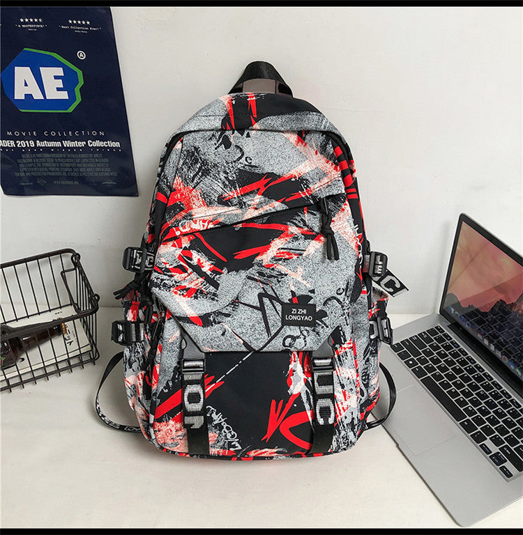 Artistic Graphic Print Backpack Stornfield 1790951131