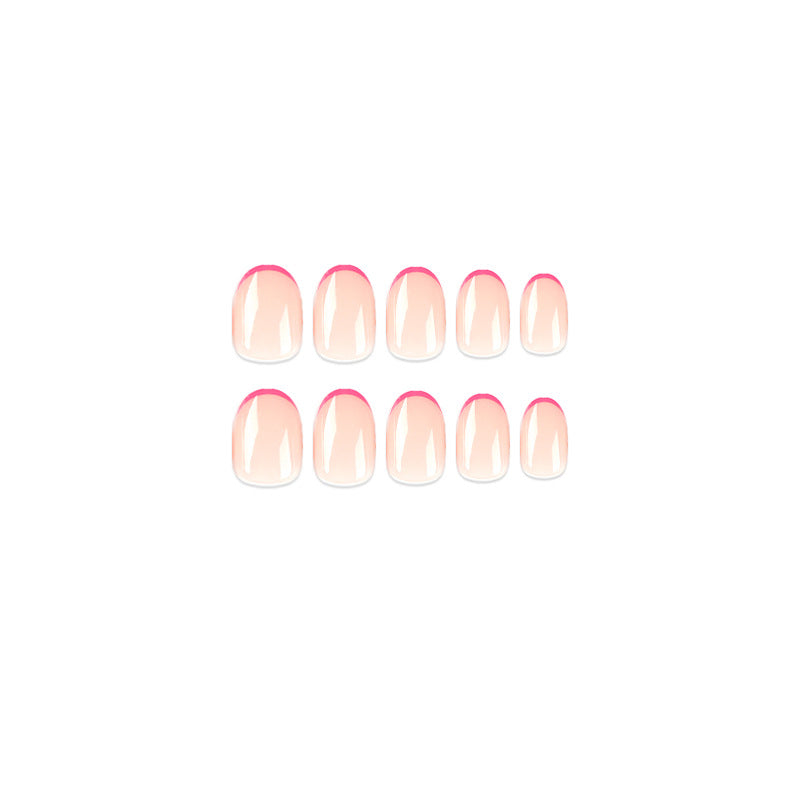 Artful Nail Extensions with Gradient and Accents Stornfield
