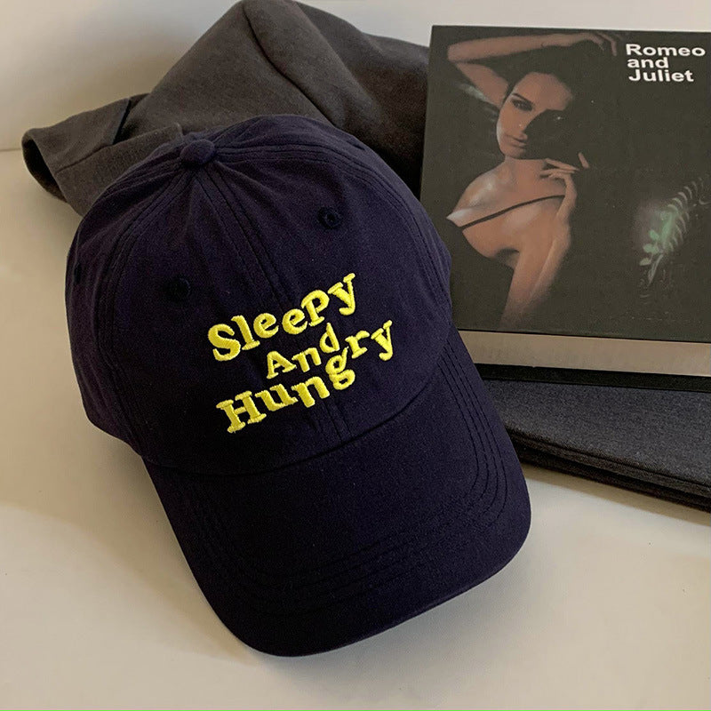 Women's Relaxed Cotton Baseball Cap with Playful Embroidery Stornfield