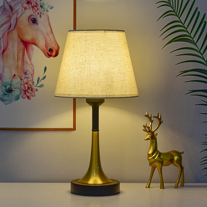 Modern Plated Base Table Lamp