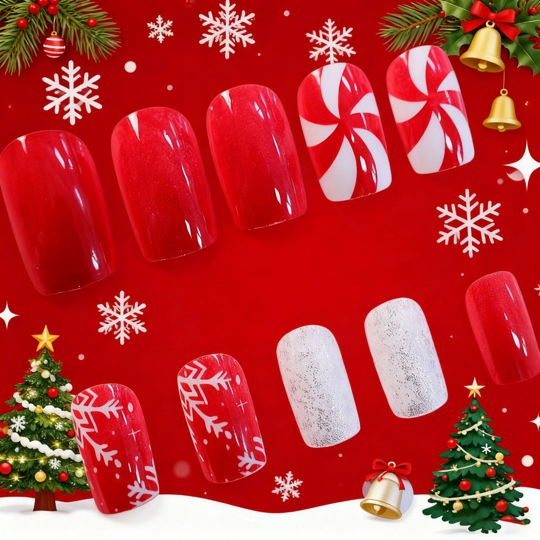 Festively Themed Nail Art Set Stornfield