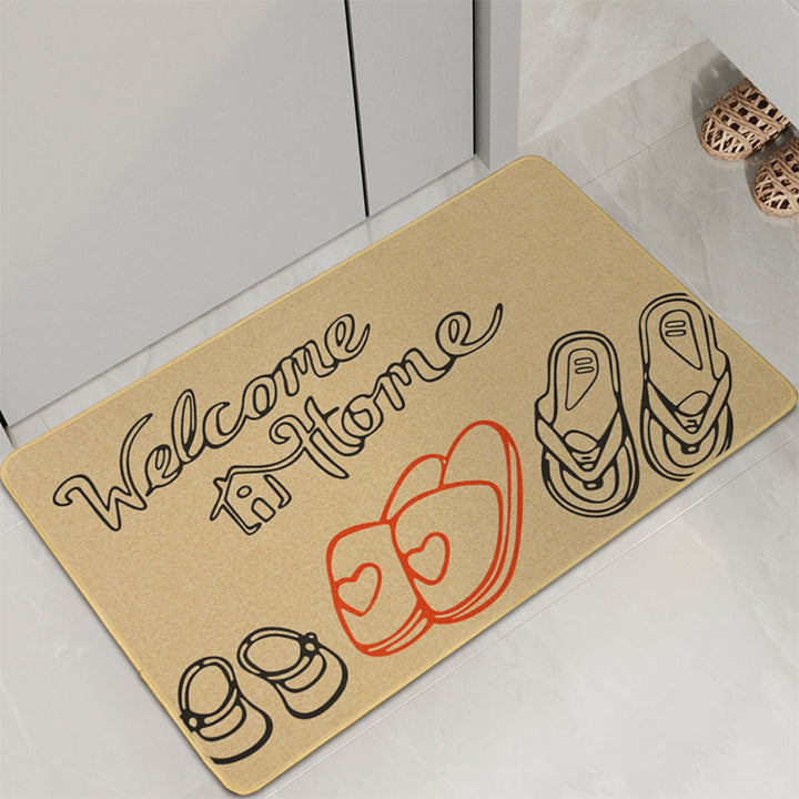 Playful Cat-Themed Bath Mat