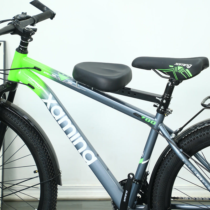 adjustable padded child bicycle passenger seat with safety armrest Stornfield