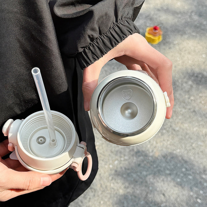 Ladies multifunctional drinking bottle with creative silicone elements Stornfield