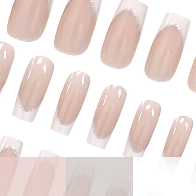 Elegant French Tip Acrylic Nail Enhancements Stornfield 1789915911