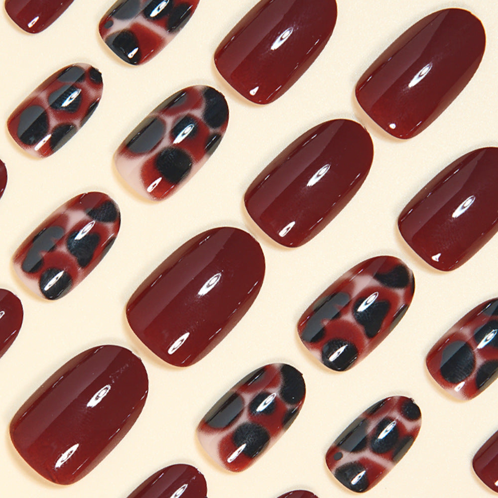 Premium Artistic Press-On Nail Design Stornfield