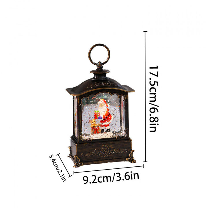 Lighter lantern with snow scenes Stornfield