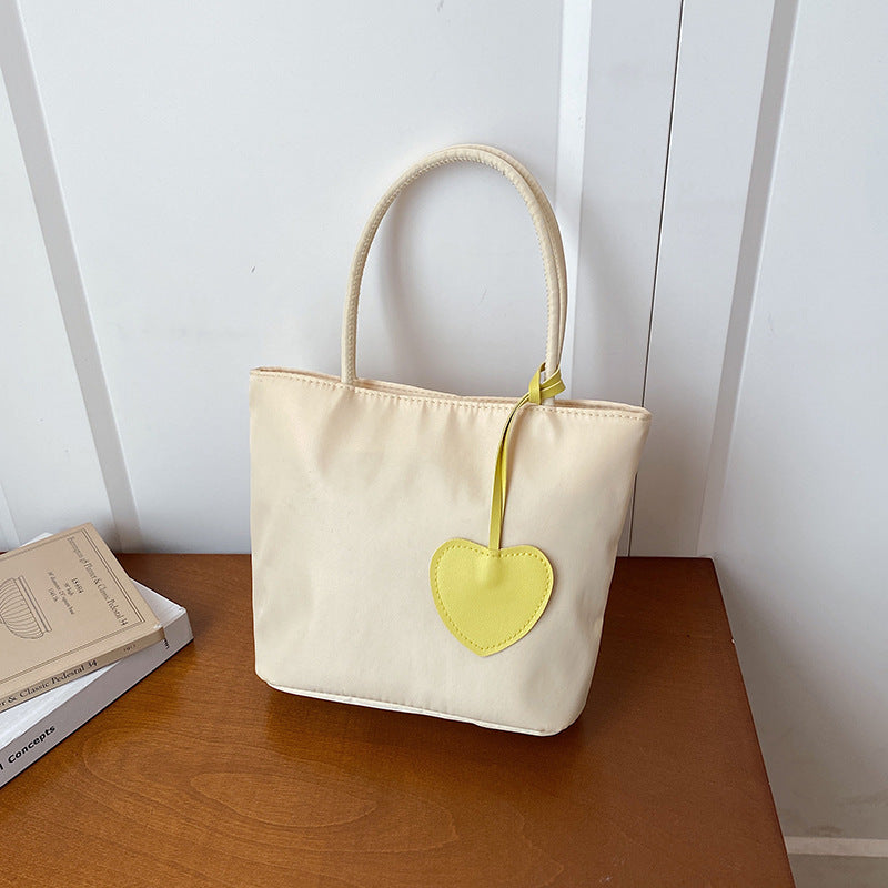 WoStylish Heart-Embellished Everyday Tote Bag Stornfield